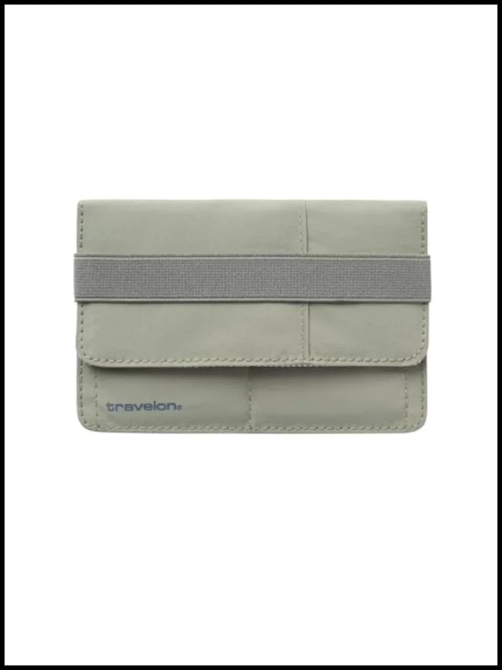 RFID Blocking Passport Holder Travel Wallet Nylon